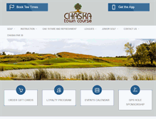 Tablet Screenshot of chaskatowncourse.com